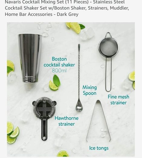 Navaris Cocktail Mixing Set