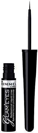 Rimmel Glam'Eyes Liquid Liner - 001 Black Glamour - New