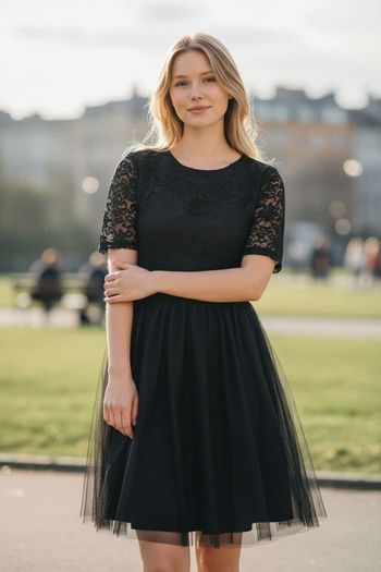 Black Dress Size 16