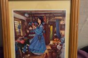 Snow White by Carol Lawson framed