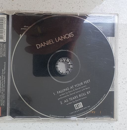 Daniel Lanois - Falling At Your Feet EP - CD