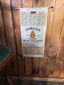 Jameson linen 1985 calendar