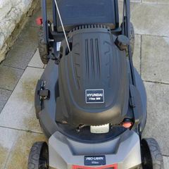 Almost new Pro Lawn Hyundai Self drive lawnmower 51 cm cut 170 cc engine. Year manufacturing 2024.