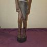 Vintage carved African Figure Image 3