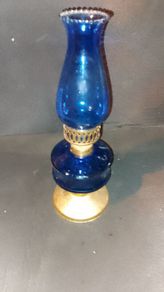 Blue Oil Lamp