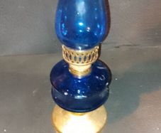 Blue Oil Lamp