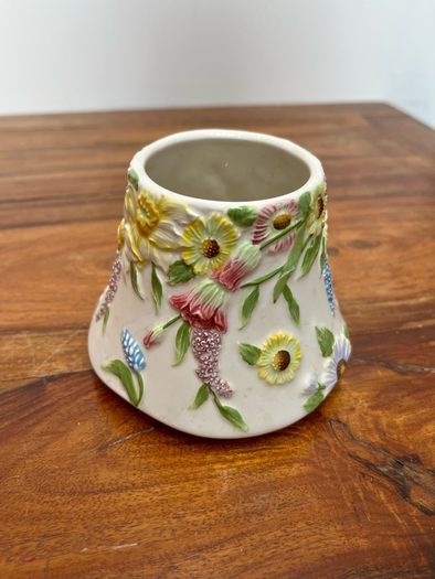 Vintage Ceramic Candle Shade
