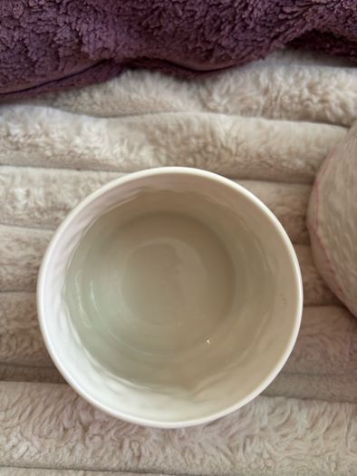 Vintage Belleek Ireland Porcelain Bedside Carafe & Tumbler Nite Set - Pristine!