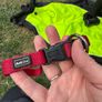 High vis jacket, collar, show lead, bag holder Image 3