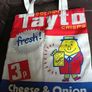 Mr Tayto Set. "Apron,Big Cushion Cover & Carrier Bag Image 5