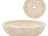 Sink 40x12 cm Marble Cream