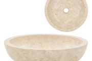 Sink 40x12 cm Marble Cream