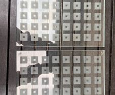 Glass place mats