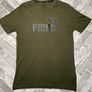 Puma Mens Green Short Sleeve T-Shirt Size Small Image 2