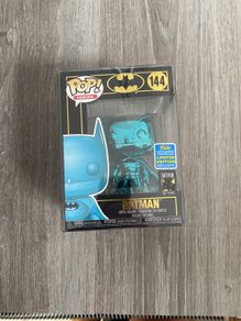 Batman teal chrome funko pop 144