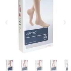 Duomed medical compression calf stocking  beige size AD XL Postage included