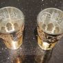 Pair of vintage Moroccan tea glasses Image 3