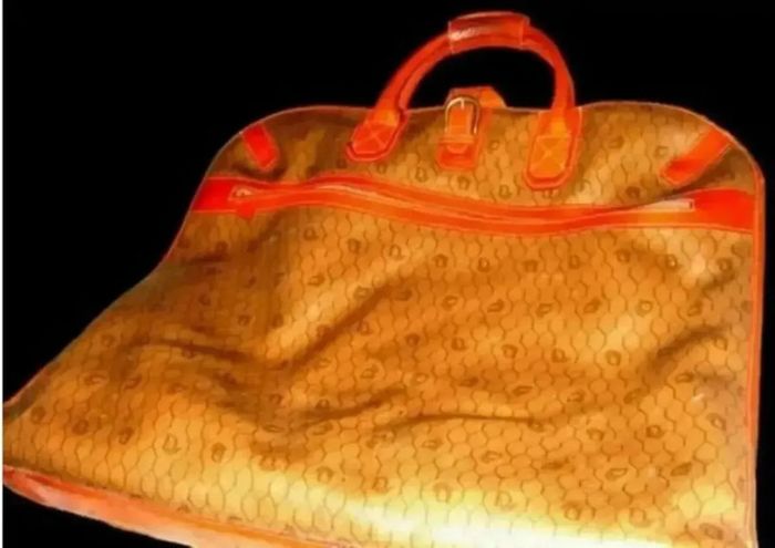 Vintage Authentic Christian Dior Honeycomb Garment Bag