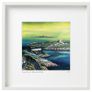 Low Cloud on Dalkey Island and Sorrento Terrace, LARGE framed print by Helen Mathews Image 2