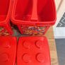 lego system storage boxes Image 3