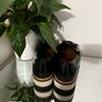 Real leather black patent loafers Image 6
