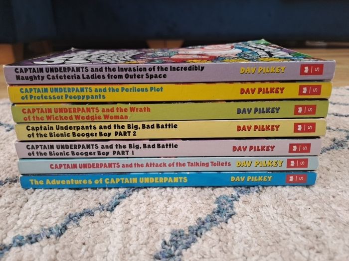 Captain Underpants, 7 Books