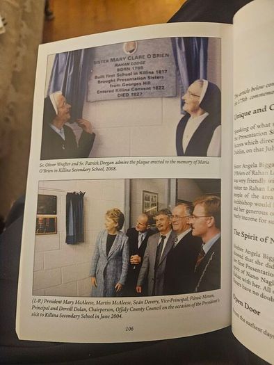 Killina Co Offaly Presentation Convent Killina. 1817-2017. A Celebration Of 200 Years Of Service . Paperback In Good Condition.  See Photos For Same.