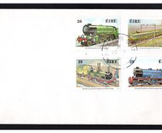 1984 Ireland 150th Anniversary of Irish Railways Commemorative Stamp Fine Used on blank envelope.