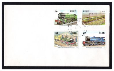1984 Ireland 150th Anniversary of Irish Railways Commemorative Stamp Fine Used on blank envelope.