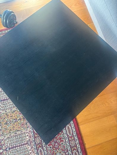 black coffee table