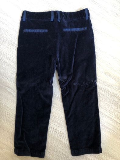 Billy Bandit Boys navy velvet trousers age 3-4