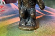 Very old brass monkey