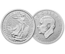 2025 UK 2 Pounds Britannia 1oz Silver Bullion Coin Privy Mark Tilawa.(In Capsule)