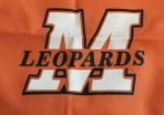 New Malvern Leopards Orange Drawstring Bag