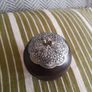 Vintage hand carved wooden trinket box Image 6