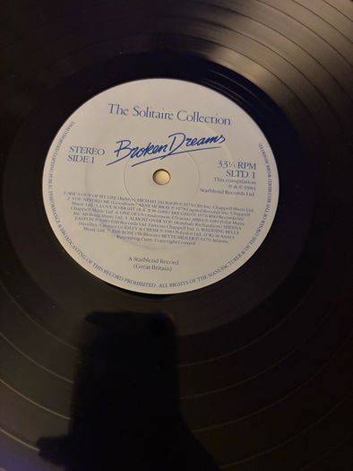 Broken Dreams 28 Heartbreaking Love Songs 1984 Double Vinyl LP