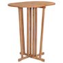 3 Piece Folding Bar Set Solid Teak Wood Image 4