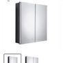 2 Door recessed mirror cabinet Image 2