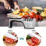 NEW SALE | Sharpener, 4 in 1 Kitchen Knife Sharpening 4 Stage Manual Knife Sharperener Tool with Cut Protection Gloves for Sharpening Kitchen Knives, Scissors Image 3