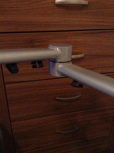 Single Monitor Desk Mount, Height Adjustable Monitor Stand Mount, Full Motion Monitor Arm Desk Mount