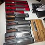 Japanese Style Chef Knives Ginsan Damascus Steel Image 4
