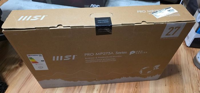 Msi Pro Mp273a 27" Ips 100hz 1080p Monitor