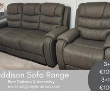 New Maddison Sofa Range Free Delivery