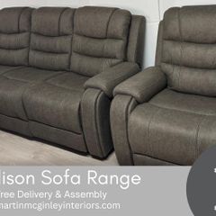 New Maddison Sofa Range Free Delivery