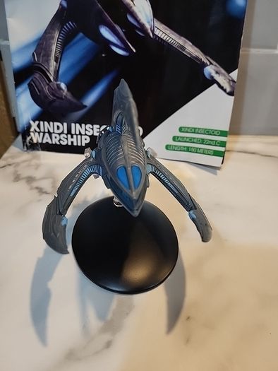 star trek eaglemoss xindi insectoid warship