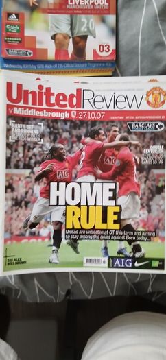 programmes (Manchester United)