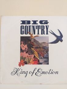 Big Country 7" Vintage Cut Vinyl Record "First Pressing" 1988 Hard To Acquire Rare !