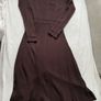 Maje brown knit midi dress Image 2