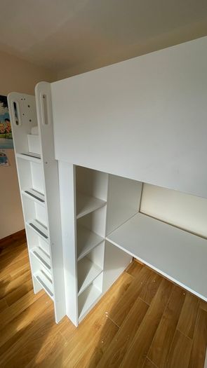 IKEA SMASTAD loft bed with desk & storage excellent condition