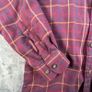 Hoggs Of Fife Micro Fleece Lined Check Shirt In Bramble Red Medium - Size Small Image 4